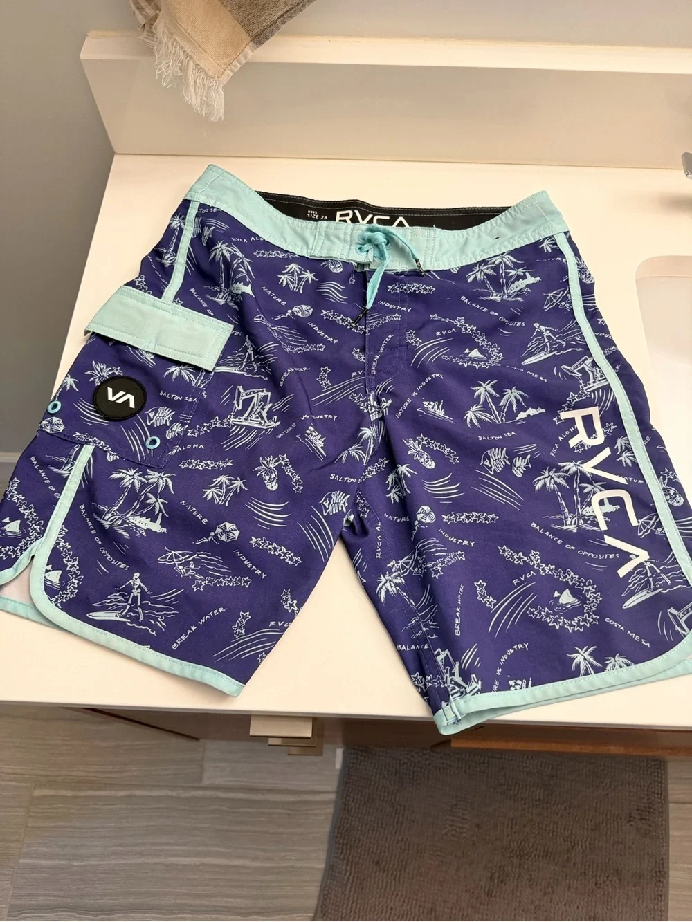 RVCA swim shorts